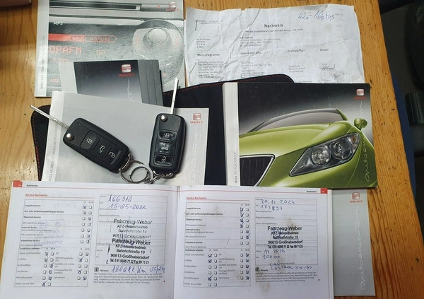 Seat Ibiza cena 28400 przebieg: 173000, rok produkcji 2014 z Pleszew małe 781